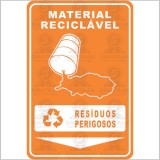 Material reciclável - Resíduos perigosos 